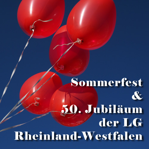 Sommerfest und 50. Jubilum der LG NRW